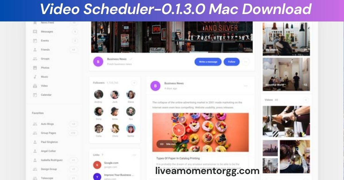 Video Scheduler-0.1.3.0 Mac Download